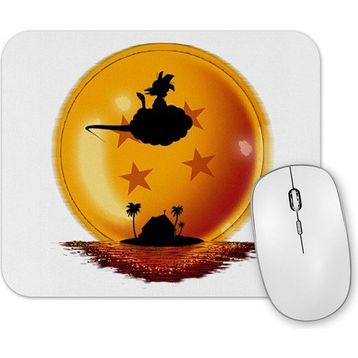 Baskı Dükkanı Goku Nuvem Voadora Mouse Pad