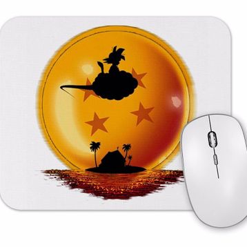 Baskı Dükkanı Goku Nuvem Voadora Mouse Pad