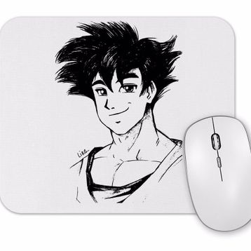 Baskı Dükkanı Goku Ssj Blue Mouse Pad