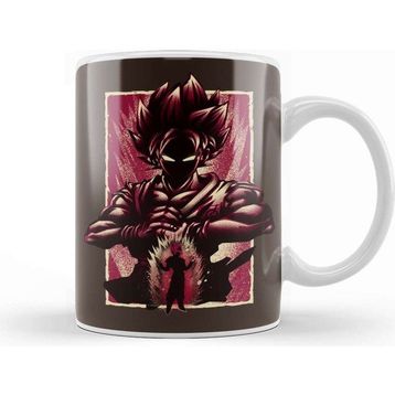 Baskı Dükkanı Goku Super Attack Kaioken 01 Kupa