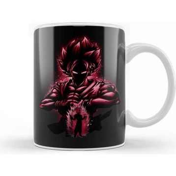 Baskı Dükkanı Goku Super Attack Kaioken Kupa