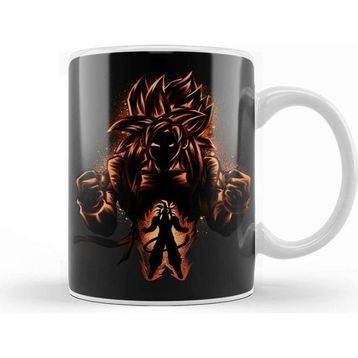 Baskı Dükkanı Goku Super Attack Kupa