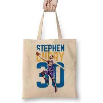 Baskı Dükkanı Golden State Warriors Stephen Curry Bayan Günlük Çanta