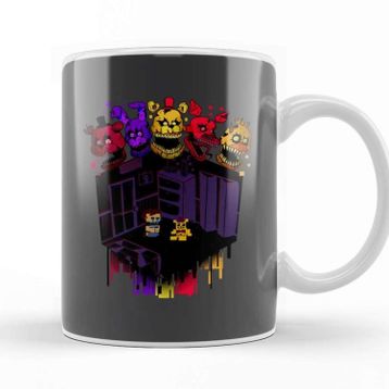 Baskı Dükkanı Goodnight Fnaf Kupa