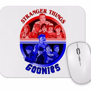 Baskı Dükkanı Goonies E Stranger Things Mouse Pad