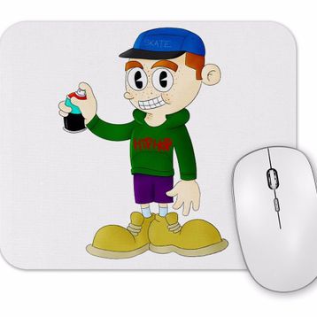 Baskı Dükkanı Graffiti Mouse Pad
