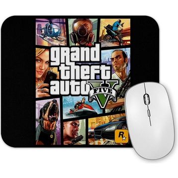 Baskı Dükkanı Grand Theft Auto Gta Mouse Pad