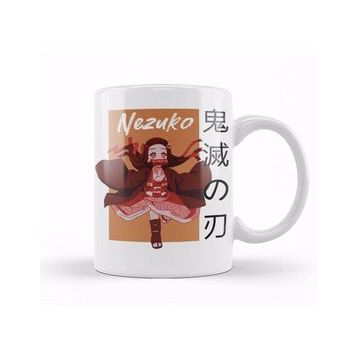 Baskı Dükkanı Graphic Demon Slayer Dark Fantasy Anime Nezuko Meme Art Kupa