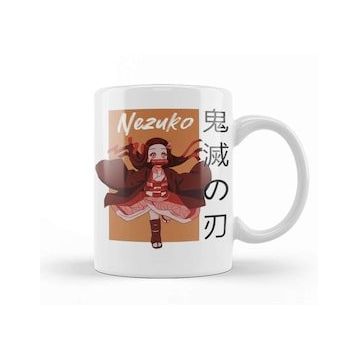 Baskı Dükkanı Graphic Demon Slayer Dark Fantasy Anime Nezuko Meme Art Kupa