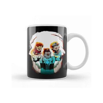 Baskı Dükkanı Gravity Falls Bill Cipher Kupa