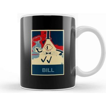 Baskı Dükkanı Gravity Falls Bill Cipher Kupa