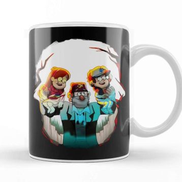 Baskı Dükkanı Gravity Falls Kupa