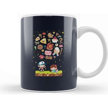 Baskı Dükkanı Gravity Falls Late Night Stories Kupa