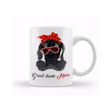 Baskı Dükkanı Great Dane Mom 05 Kupa