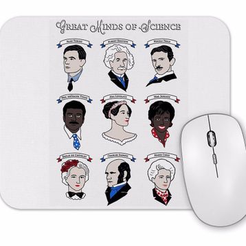Baskı Dükkanı Great Minds of Science Mouse Pad