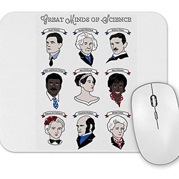 Baskı Dükkanı Great Minds of Science Mouse Pad