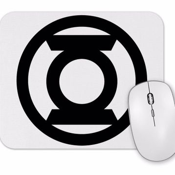 Baskı Dükkanı Green Lantern Mouse Pad