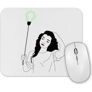 Baskı Dükkanı Green Light Lorde Mouse Pad