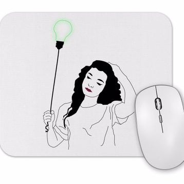 Baskı Dükkanı Green Light Lorde Mouse Pad