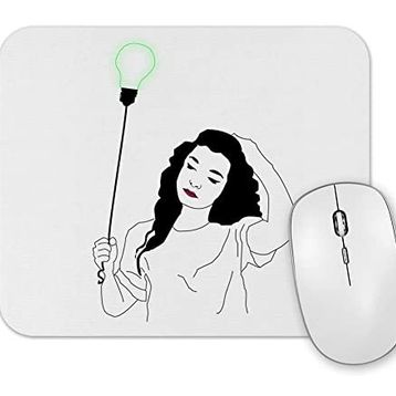 Baskı Dükkanı Green Light Lorde Mouse Pad