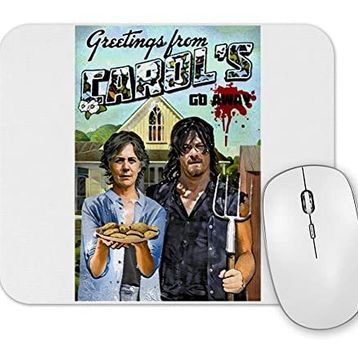 Baskı Dükkanı Greetings From Carols Mouse Pad