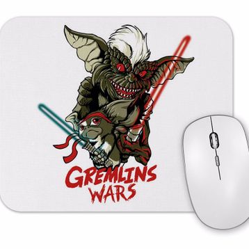 Baskı Dükkanı Gremlin Wars Gremlin Savaşları Mouse Pad