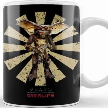 Baskı Dükkanı Gremlins Retro Japanese Kupa