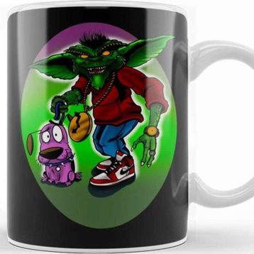 Baskı Dükkanı Gremlins Walking Courage Kupa