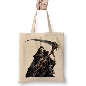 Baskı Dükkanı Grim Reaper Bez Çanta
