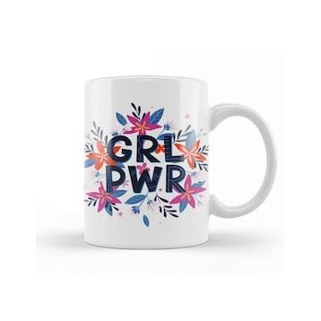 Baskı Dükkanı Grl Pwr Girly Power Kupa