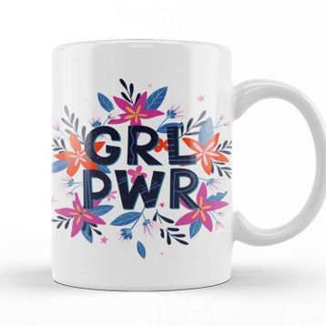 Baskı Dükkanı Grl Pwr Girly Power Kupa