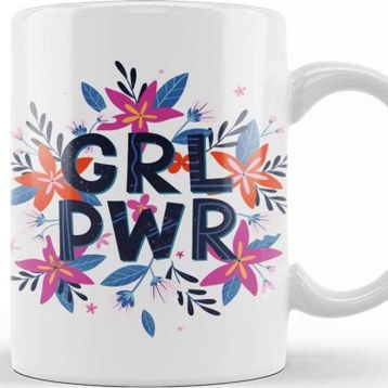 Baskı Dükkanı Grl Pwr Girly Power Kupa