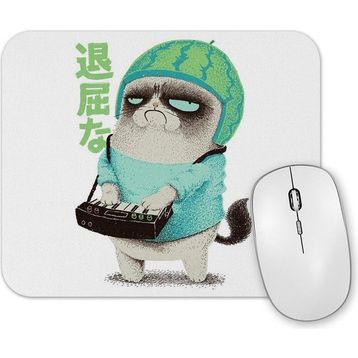 Baskı Dükkanı Grumpy Cat Kedi Mouse Pad