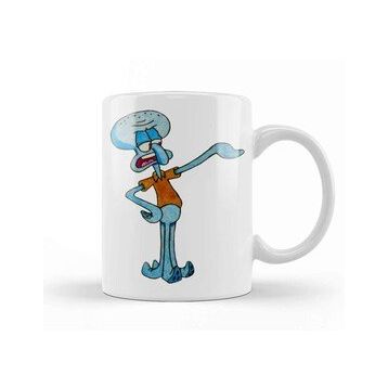 Baskı Dükkanı Grumpy Squidward 01 Kupa