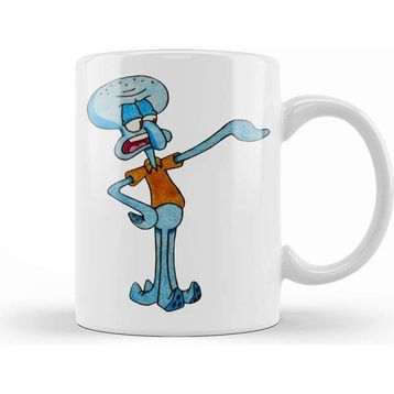 Baskı Dükkanı Grumpy Squidward 01 Kupa