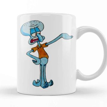 Baskı Dükkanı Grumpy Squidward 01 Kupa