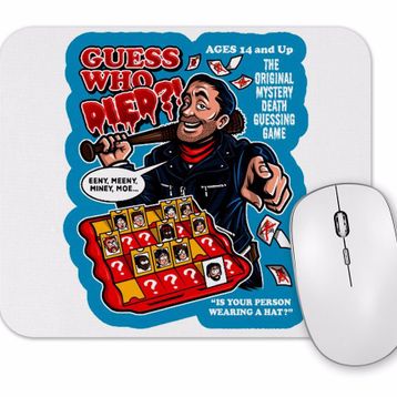 Baskı Dükkanı Guess Who Died Mouse Pad