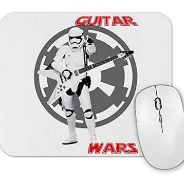Baskı Dükkanı Guitar Wars Gitar Mouse Pad