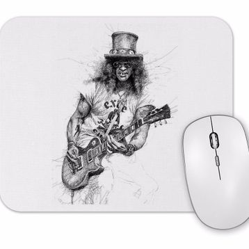 Baskı Dükkanı Guitarrista Slash Mouse Pad