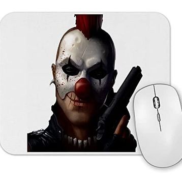 Baskı Dükkanı Gun And Clown Mouse Pad