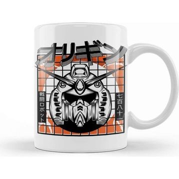 Baskı Dükkanı Gundam Rx 78 the War Machine Kupa