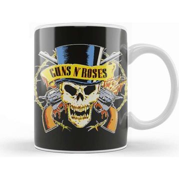 Baskı Dükkanı Gunsn Roses Skull Logo Kupa