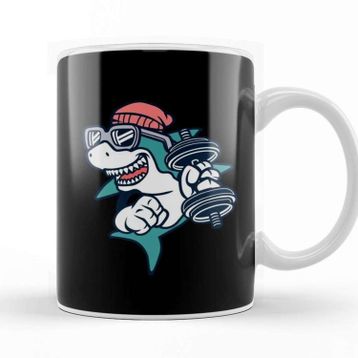 Baskı Dükkanı Gym Shark Kupa