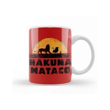 Baskı Dükkanı Hakuna Mataco Lion King Kupa