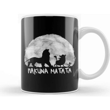 Baskı Dükkanı Hakuna Matata Lion King Kupa