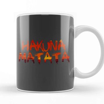 Baskı Dükkanı Hakuna Matata Lion King Kupa