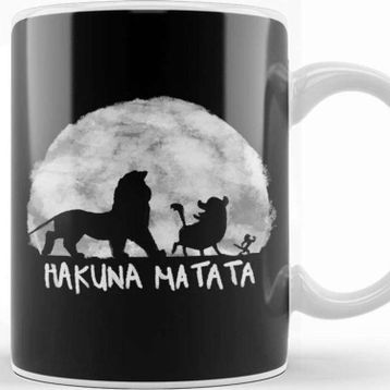 Baskı Dükkanı Hakuna Matata Lion King Kupa