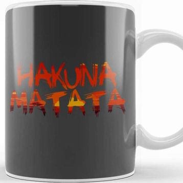Baskı Dükkanı Hakuna Matata Lion King Kupa