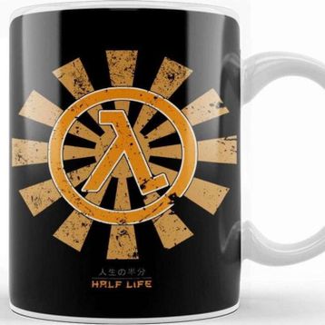 Baskı Dükkanı Half Life Retro Japanese Kupa