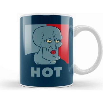 Baskı Dükkanı Handsome Squidward Kupa